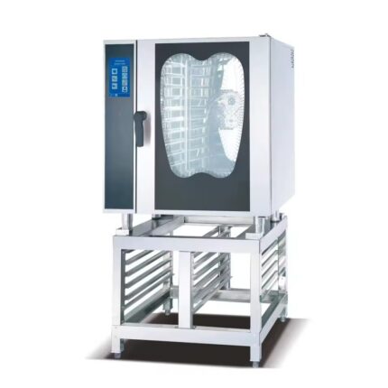 Commercial Combi Oven - Smart Touch Screen Multifunctional Steam & Bake All-in-One Machine for Hotels and Restaurants
