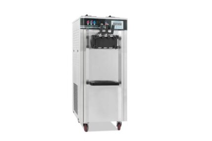 Commercial Soft Ice Cream Maker-High Productivity Chocolate/Yogurt/Fruit Flavors 110V/220V