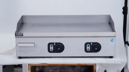 Double Zone Precise Temperature Control Teppanyaki Grill for Busy Kitchens