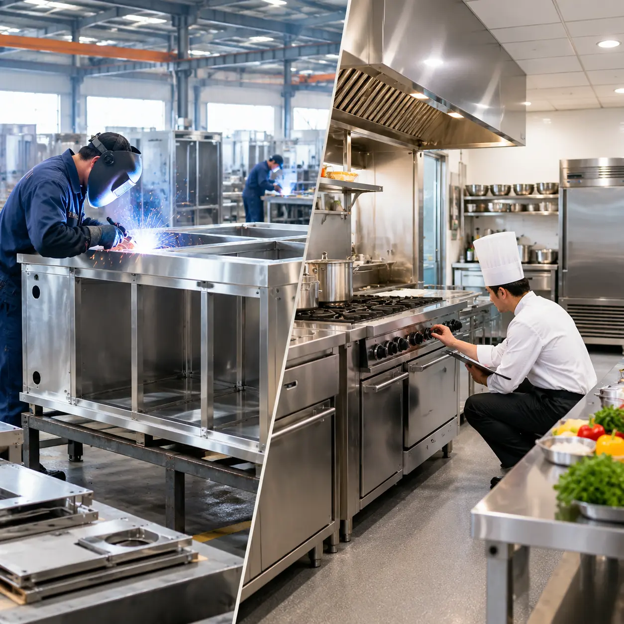 Commercial kitchen equipment for foodservice buyers